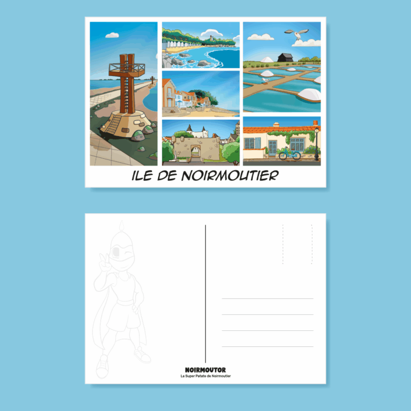 Carte Postale "Noirmoutier" – Image 4