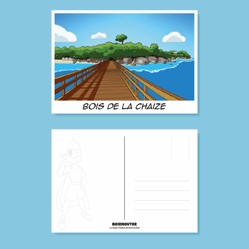 Carte Postale "Bois de la Chaize" – Image 3