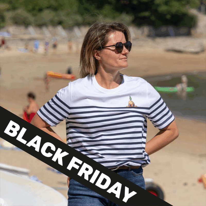 Marinière Unisexe "Noirmoutor"