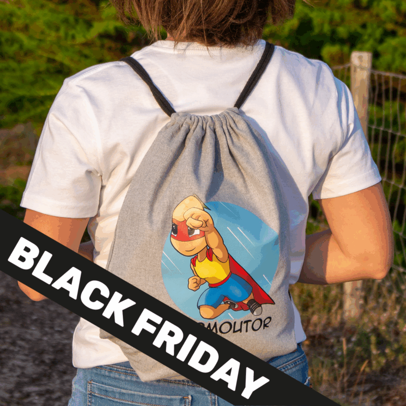 Sac à dos adulte "Noirmoutor en vol"