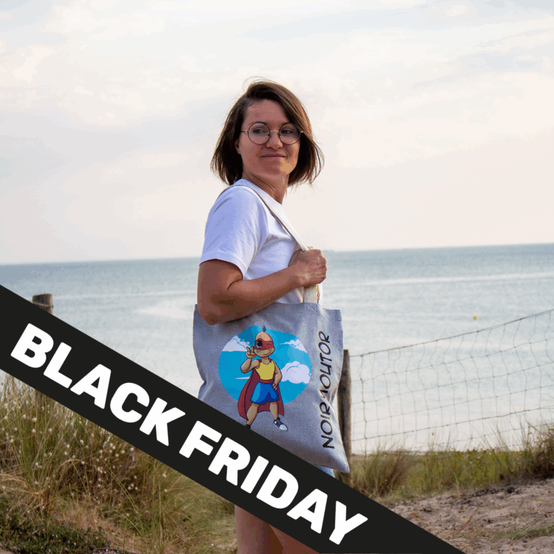 Tote bag "Noirmoutor cool"