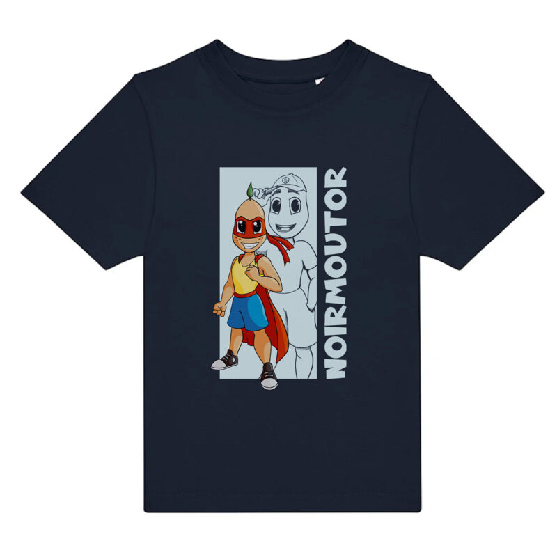 T-shirt enfant "Noirmoutor" navy